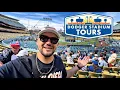 Touring Dodger Stadium for the FIRST time Dodger Stadium Tour 4th of July Firework Show