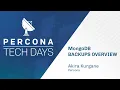 MongoDB Backups Overview - Percona Tech Days