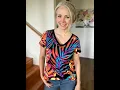 A LuLaRoe classic the Christy T Fit Sizing