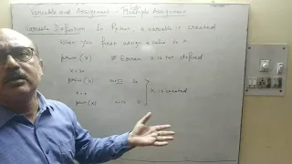 Python Multiple Assignments part 3 class 11 IP