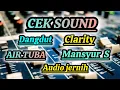 CEK SOUND DANGDUT - AIR TUBA - MANSYUR S- MANUAL CLARITY - COVER @ORGANDROID02