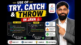 Try Catch Throw in Java Explained Exception Handling for Beginners