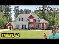 Living in Tyrone Georgia - Beautiful Family HOME 5 Bedroom Property On 1 Acre