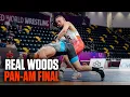 Real Woods USA vs Peiman Baibani CAN 2026 Senior Pan-Am Wrestling Championships