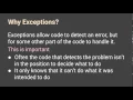 Module 14 - Exceptions