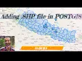 How to upload shapefile to the database leaflet WebGIS web mapping PostGIS database