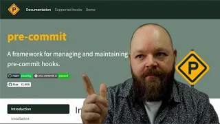 Pre-Commit Enforce coding best-practices