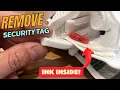 How to remove a security tag the easy way