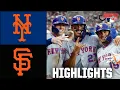 New York Mets vs San Francisco Giants Full Game Highlights ESPN MLB