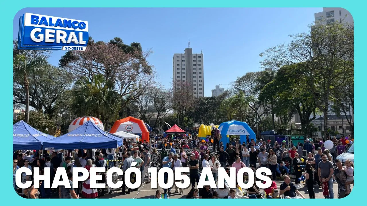 Homenagem do Grupo ND para o aniversário de Chapecó