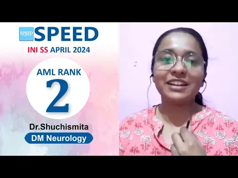 Download MP3 2nd Rank AML, DM Neurology, INISS April 2024, Dr. Shuchismita., #iniss