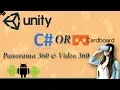 Tutorial Unity 3d VR By C and Google VR SDK