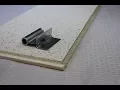 How to Use a ToolPro Shadowline Cutter to cut Custom Size Ceiling Tiles