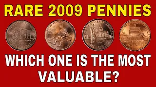 Rare 2009 penny coins worth money Valuable 2009 pennies to look for