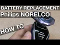 Battery Replacement on Philips NorelcoElectric Shaver - 5000 Series How to 4K