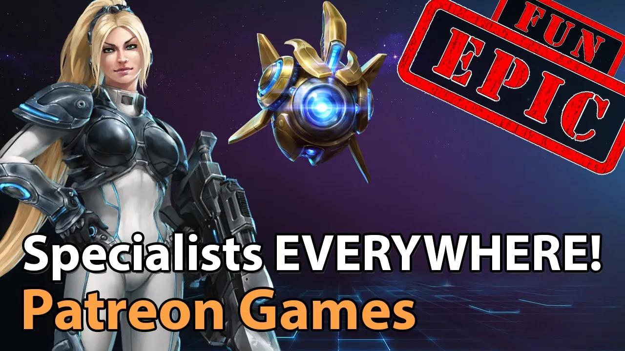 ► Patreon Games - Some Epic Fun with Supporter Games - Heroes of the Storm