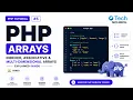 PHP Tutorial Arrays - Indexed Associative Multi-Dimensional Arrays