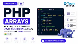 PHP Tutorial Arrays - Indexed Associative Multi-Dimensional Arrays