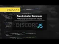 E2 Discord Bot Tutorial Arguments Avatar Command