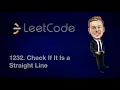 Leetcode 1232 Check If It Is a Straight Line Java
