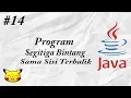 Ayo Belajar Java 14 Segitiga Bintang Sama Sisi Terbalik