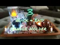 MAKE YOUR OWN DIY KIRKLAND AND POTTERY BARN INSPIRED CANDLE HOLDERS Everything from Dollar Tree