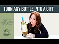 Turn Any Bottle into a Gift Cricut Wine Label Tutorial