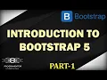 01 Bootstrap 5 Introduction Bootstrap 5 Tutorial Learn Bootstrap Bootstrap