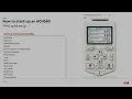 HVAC Quick Setup ACH580
