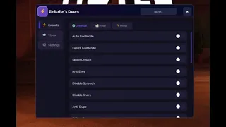 ZeScript doors Entity GODMODE speed bypass and more