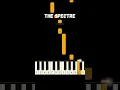 Download Lagu The Spectre 👻 Alan Walker 👻 EASY Piano Tutorial
