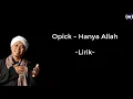 Download Lagu Hanya Allah - Opick Video Lirik