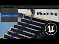 Unreal Engine 5 Beginner Tutorial Part 3 Modelling Tools Basics