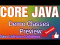 Complete Core Java Programming Course Beginners to Advance II II By Sinu Software Solutions