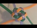 TUTORIAL 6-pointed Star of David stitch Boondoggle Lanyard Scoubidous Gimp