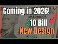 10 Bill Design for 2026 - Counterfeit Security Features and Tactile Print