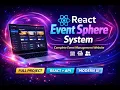 React MongoDB Event Management Website Complete Project Tutorial