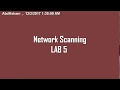 Network Scanning LAB5