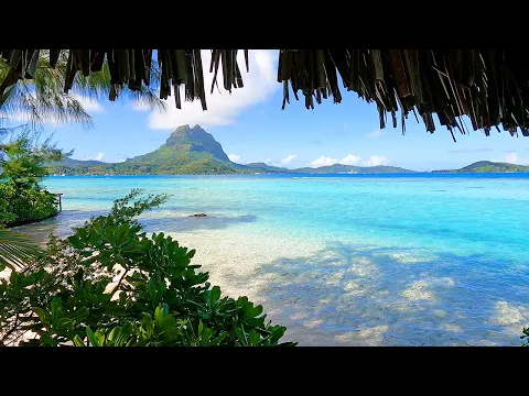 Download MP3 Beach View: 3 Hours of Bora Bora Ambience & Soft Ocean Sounds