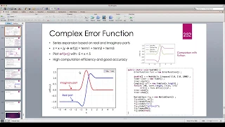 Java for Scientific Computing Family of Error Functions