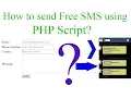 How to Send Free SMS using PHP With Source Code