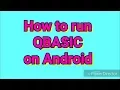 How to run QBASIC on andriod by V Tech Tutorials
