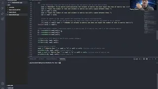 CS444-HW1 Matrix Multiplication with Pthreads