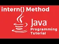 How to make Strings storing identic values share the same memory allocation with the intern method