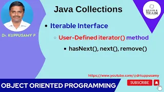 72 Iterable interface - User Defined iterator method
