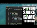 Snake game Python tutorial for beginners