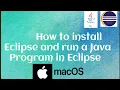 How to install Eclipse and run a Java program in Eclipse for Automation Mac