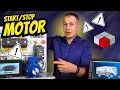 Motor in Ladder Logic and Structured Text Codesys tutorial