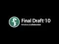 Final Draft 10 for Windows Collaboration