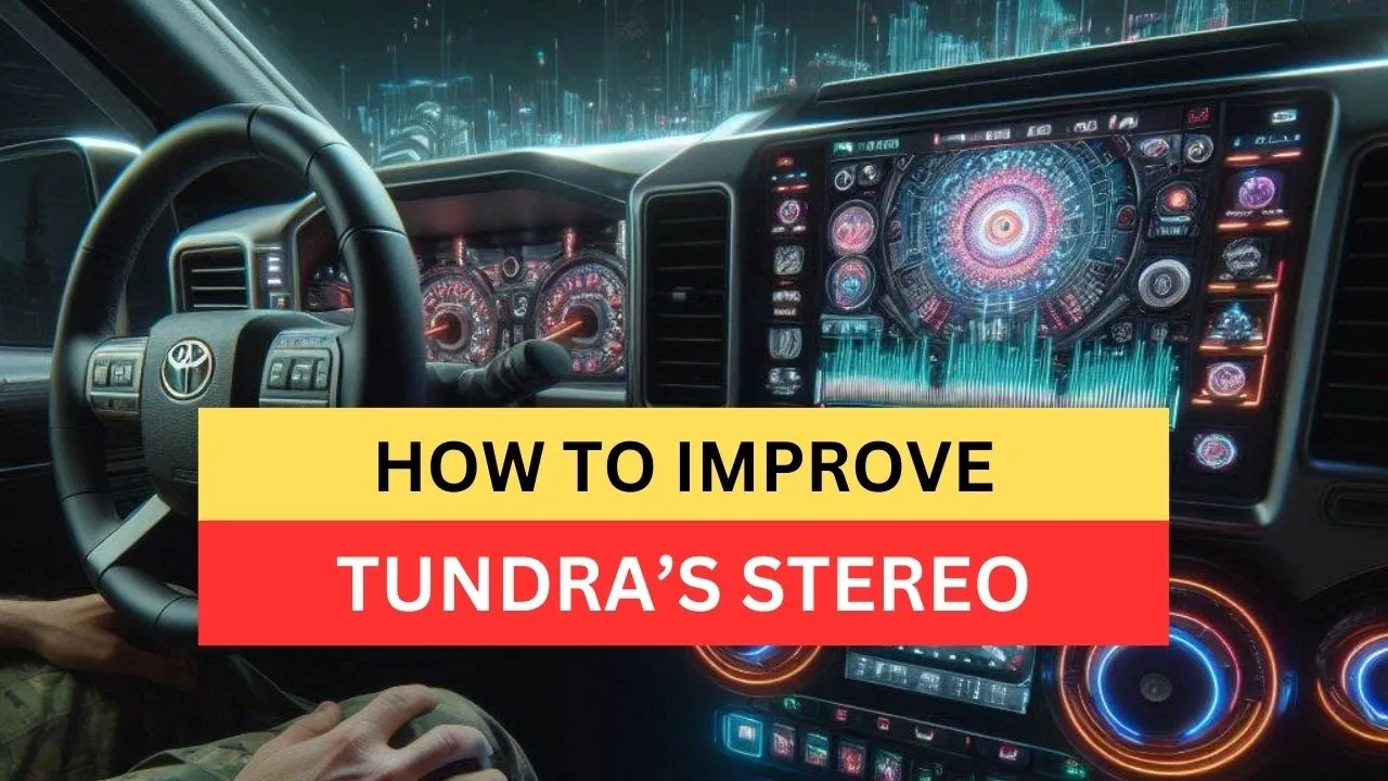 Some of The Best Ways You Can Improve Your Toyota Tundra's Stereo Sound